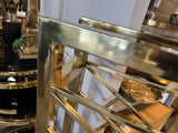 Weinregal Gold, Flaschenregal Metall Gold