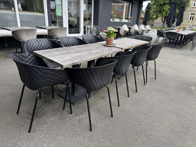 Gartenstuhl grün, Gartenstuhl stapelbar mit Armlehne grün