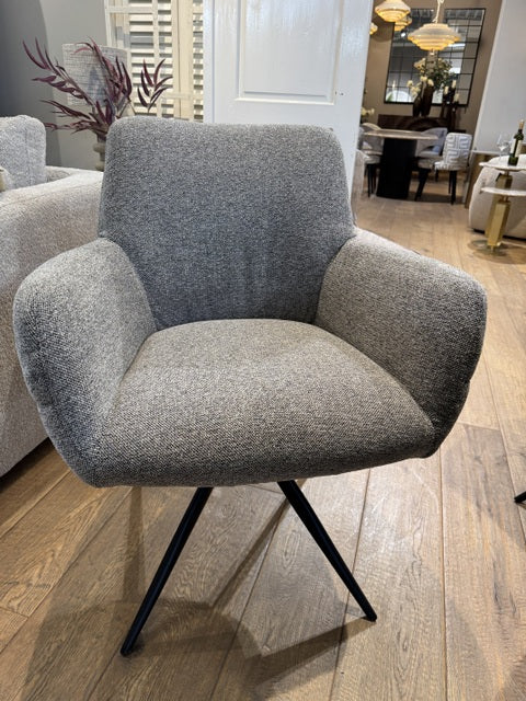 Stuhl grau, drehbarer Stuhl grau