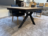 Esstisch ausziehbar Eiche massiv, Tisch ausziehbar Eiche,, ausziehbarer Tisch Eiche, Länge 180-265 cm