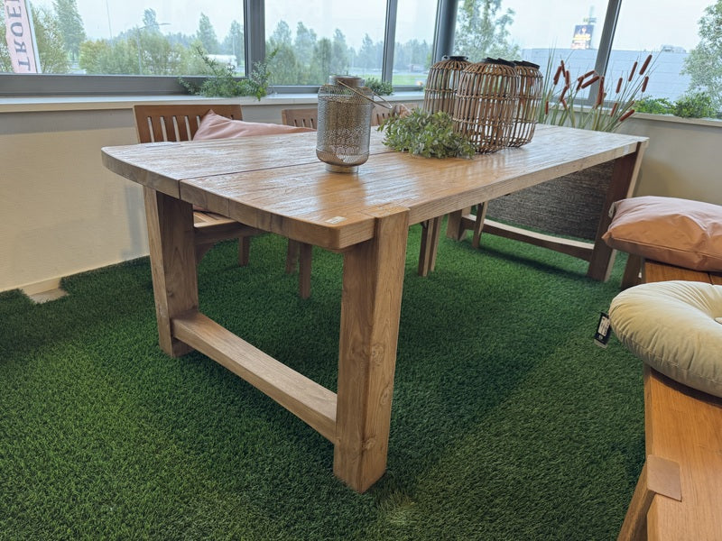 Esstisch Holz Teak, Tisch Teakholz Landhaus,  Länge 260 cm
