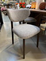 Stuhl braun gepolstert, Stuhl Klassik Holz-braun