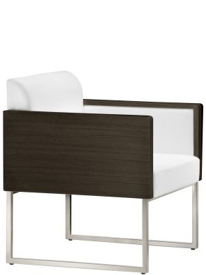 Design Bank gepolstert in zwei Farben, Breite 180 cm