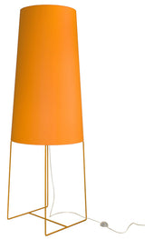 XXL Design Stehleuchte orange, moderne Stehlampe in fünf verschiedenen Farben, Stehlampe orange