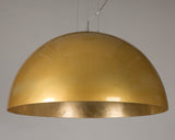 Moderne Pendelleuchte Kuppel, Farben Gold, Durchmesser 90cm