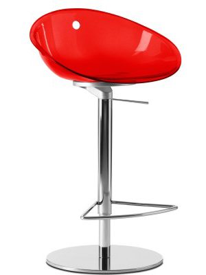 Design Barhocker, höhenverstellbar 60-86 cm