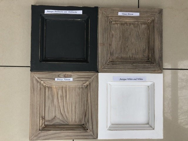 Sideboard Massivholz, Anrichte Massivholz in vier Farben, Küchenschrank Holz,  Breite 78 cm