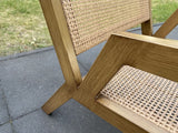 Gartensessel Naturbraun, Lounge-Sessel braun