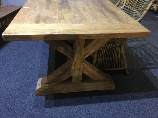 Esstisch Massivholz, Tisch vintage, Holztisch Landhaus, Tisch Massivholz, Breite 300 cm