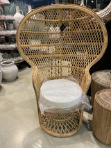 Sessel Rattan, Hochzeits-Sessel Rattan