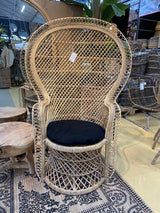 Gartensessel Rattan, Hochzeits-Sessel Rattan