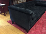 Sofa schwarz Chesterfield, Sofa Chesterfield  schwarz