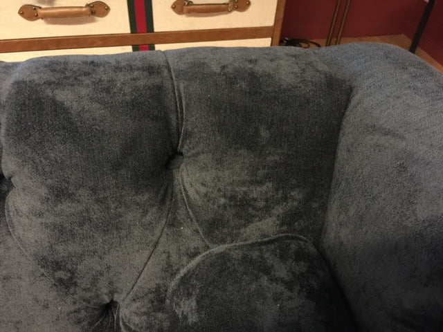 Sofa schwarz Chesterfield, Sofa Chesterfield  schwarz