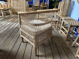 Sessel Rattan, Stuhl Rattan, Natur-Rattan Sessel