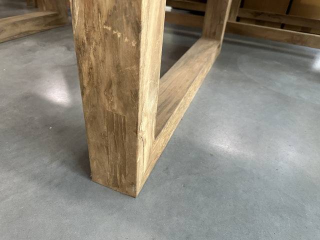 Gartentisch Massivholz, Tisch Teak-Holz, Gartentisch Teak,  Breite 200 cm