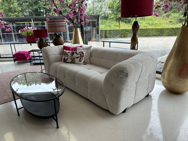 Sofa weiß-cream, 3 Sitzer Sofa cream-weiß, Breite 242 cm