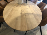 Ovaler Esstisch Eiche, Tisch oval Eiche massiv, Konferenztisch Eiche, Breite 240 cm