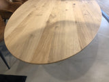 Ovaler Esstisch Eiche, Tisch oval Eiche massiv, Konferenztisch Eiche, Breite 240 cm