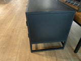 TV Schrank schwarz, Fernsehschrank Naturholz-schwarz, TV Schrank Naturholz-braun,  Breite  200 cm