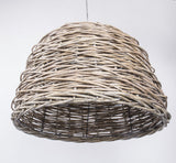 Hängeleuchte Rattan, Pendelleuchte, Lampenschirm Rattan, Ø 53 cm