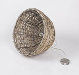 Hängeleuchte Rattan, Pendelleuchte, Lampenschirm Rattan, Ø 53 cm