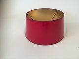 Lampenschirm rot-gold,  Ø 20 cm