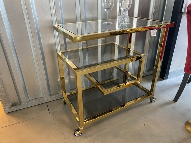 Servierwagen Gold, Trolley Gold