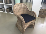 Stuhl Rattan, Stuhl braun Rattan