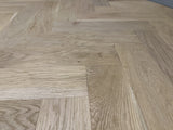 Runder Tisch Fischgrätmuster, Tisch rund  Fischgrätmuster, Durchmesser 120 cm