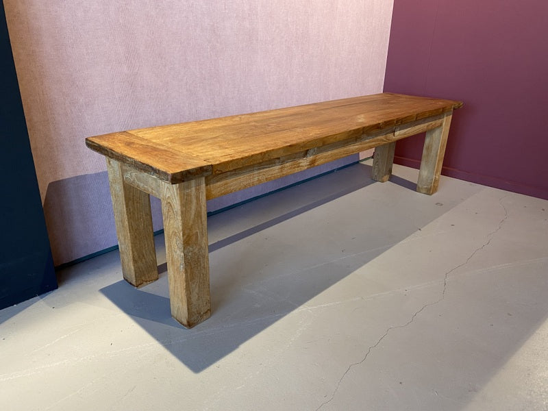 Gartenbank Teakholz, Bank Teak,  Breite 160 cm