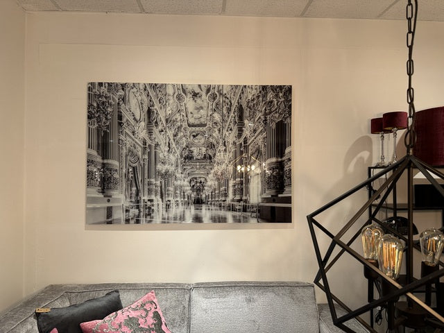 Bild Versailles, Glas Bild Schloß, Breite 160 cm