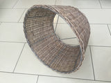 Lampenschirm Rattan, Form rund, Durchmesser 46 cm