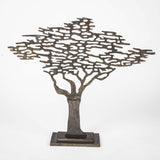 Dekobaum, Baum aus Aluminium als Dekoration, Höhe 73 cm