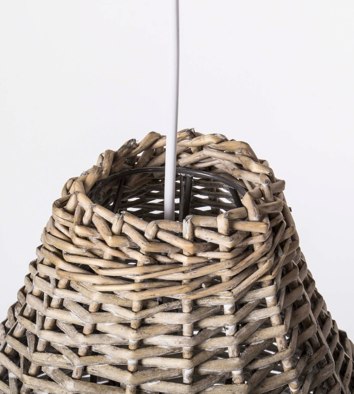 Hängeleuchte Rattan, Pendelleuchte Rattan, Lampenschirm Rattan, Ø 50 cm