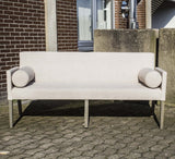 Gepolsterte Bank-Sofa im Landhausstil, Länge 240 cm