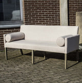 Gepolsterte Bank-Sofa im Landhausstil, Länge 240 cm