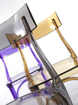 Design Stuhl Classic, Farbe  amber  transparent