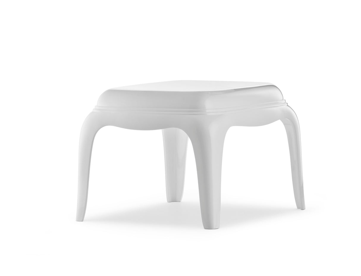 Design Hocher weiß im Modern-Barockstil