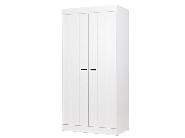 Kleiderschrank Weiß, Schrank, Breite 94 cm