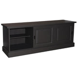 Fernsehschrank anthrazit im Landhausstil, Lowboard Landhaus in fünf Farben, TV Schrank anthrazit, Breite 160 cm