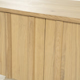 Kleiderschrank Holz furniert, Schrank  Naturholz, Wohnzimmerschrank Holz, Breite 102 cm