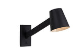 Wandlampe schwarz, Wandleuchte schwarz, Wandlampe modern schwarz