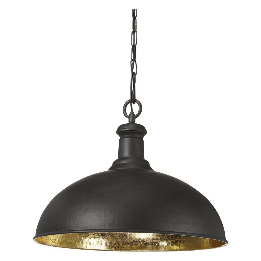 Hängelampe Schwarz, Pendelleuchte schwarz,  Durchmesser 50 cm