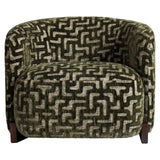 Sessel grün-braun, Longe-Sessel grün, Breite 91 cm