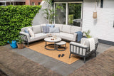 Gartenlounge taupe, Garten Sitzecke taupe, Lounge taupe, Sitzgruppe Aluminium taupe