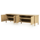 Fernsehschrank Holz furniert, TV Schrank  Naturholz, Lowboard Holz, Breite 183  cm