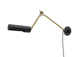 Wandlampe schwarz, Wandleuchte Gold