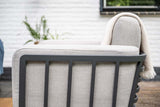 Gartenlounge taupe, Garten Sitzecke taupe, Lounge taupe, Sitzgruppe Aluminium taupe