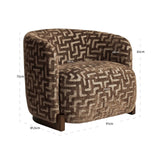 Sessel braun, Longe-Sessel braun, Breite 91 cm