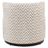 Sessel drehbar taupe, Longe-Sessel beige-taupe, Breite 59 cm